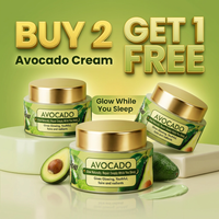 Buy 2, Get 1 Free Avocado Korean Night Cream Trio Pack (30g Each) –| Start Seeing Results in 3 Days