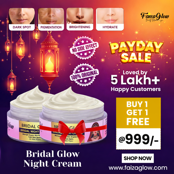 Bridal Glam Night Cream Trio Pack (30g Each) – Buy 1, Get 1 Free | Limited Offer