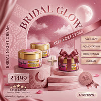 Bridal Glam Night Cream Trio Pack (30g Each) – Buy 2, Get 1 Free | Limited Offer