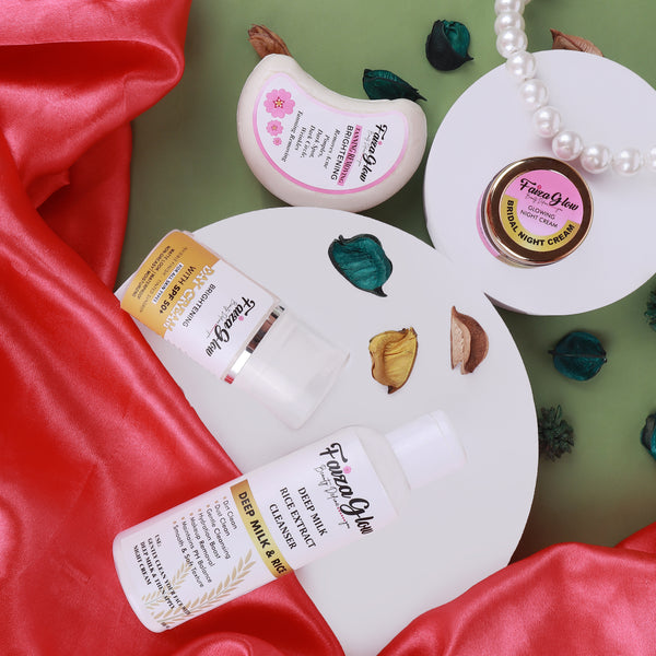 Glow System Day & Night (4 in 1) Complete Glow Protection Routine | Faiza Glow