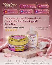 YouthGlow Renewal Duo - Glow & Smooth-Looking Skin Support | Faiza Glow