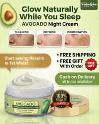 Avocado Korean Night Cream (30g) – Nourishing Night Repair for Soft, Radiant Skin | Start Seeing Results in 3 Days